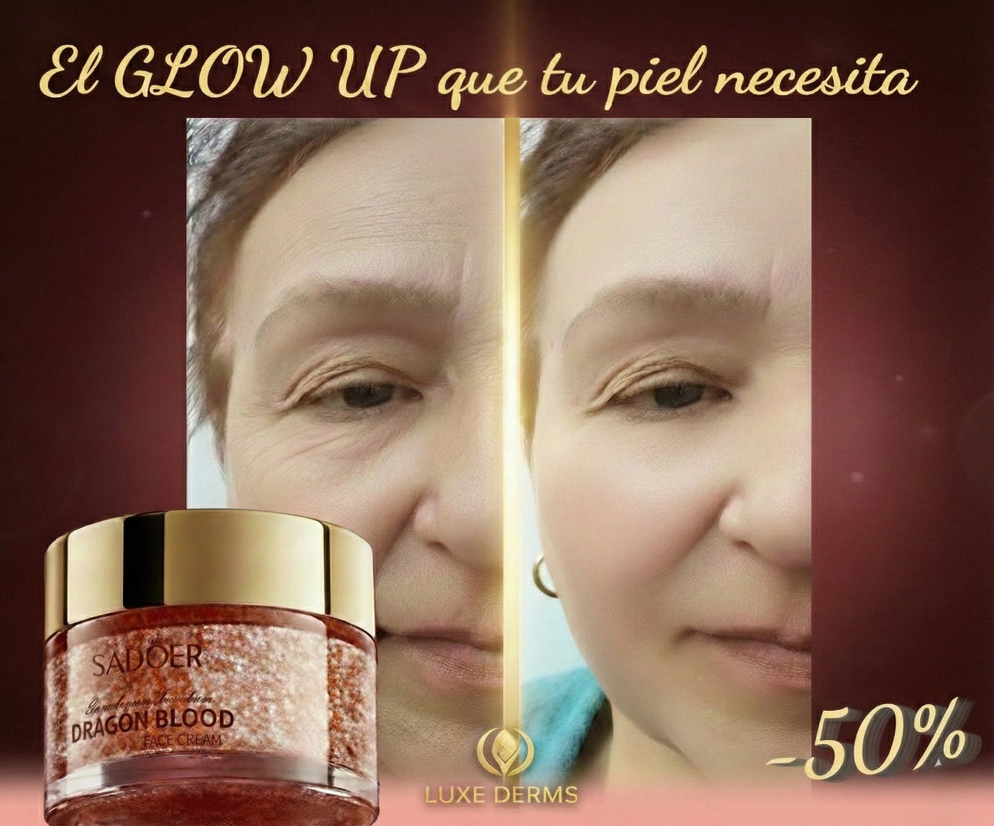 Crema de Cara Antiedad Sangre de Dragon