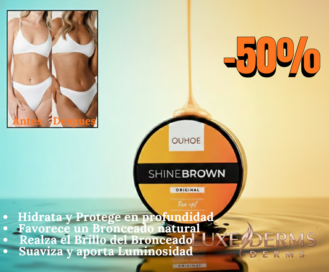 Crema Acelerador Bronceadora Shine Brown Ouhoe