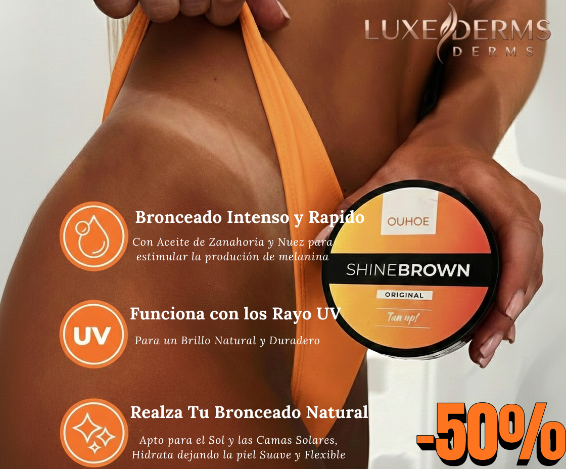 Crema Acelerador Bronceadora Shine Brown Ouhoe