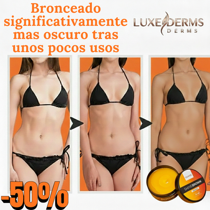 Crema Acelerador Bronceadora Shine Brown Ouhoe