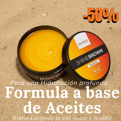 Crema Acelerador Bronceadora Shine Brown Ouhoe