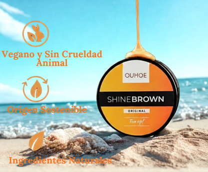 Crema Acelerador Bronceadora Shine Brown Ouhoe